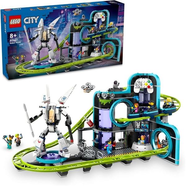 CITY - Robot World Roller-Coaster Park - 60421