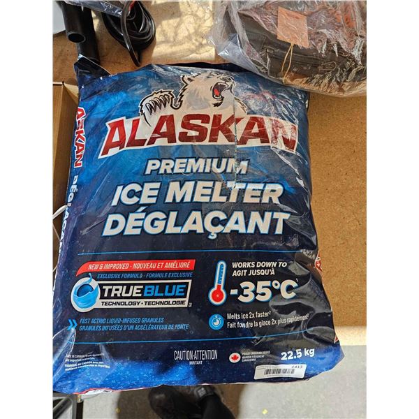 Alaskan Premium Ice Melter 9kg bag, Premium Ice Melter 22.5Kg