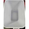 Image 2 : Lot of 5 Sterlite 30L Garbage Cans - No Lids