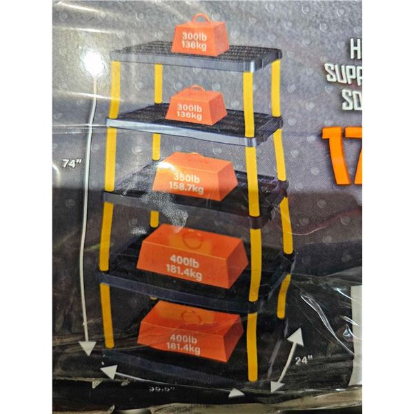 Maxit Premium Extra Wide Shelving - Holds 1750 Lbs