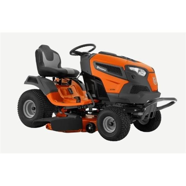 Husqvarna TS 142K Riding Lawnmower  Rreinforced steel deck and Air Induction™ technology de