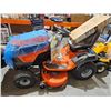 Image 2 : Husqvarna TS 142K Riding Lawnmower  Rreinforced steel deck and Air Induction™ technology de