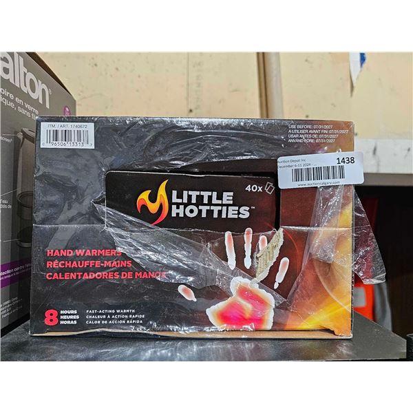 Little Hotties 8 Hours Hand Warmers - 40 Pair