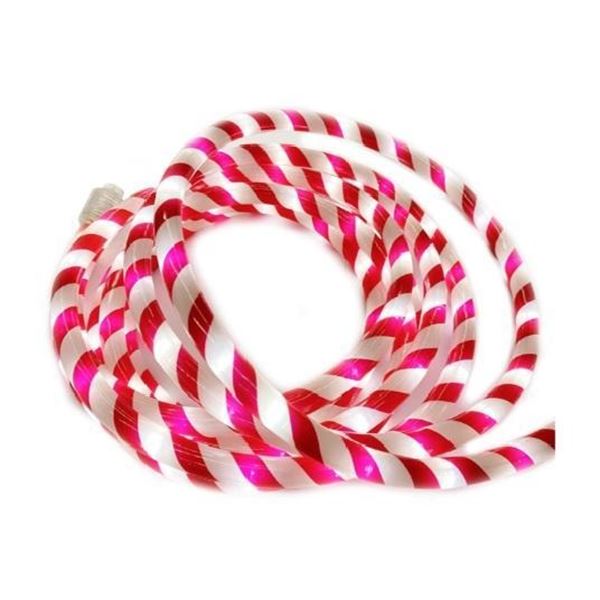 Holiday Living Connectable 18-ft Candy Cane Rope Light - Lot of 2