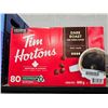 Image 1 : Tim Hortons Dark Roast K-Cup Coffee Pods - 80 Count