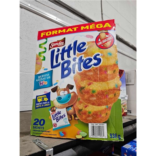 Little Bites Confetti Cake Mini Cupcakes 20x46g bags