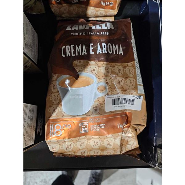 Lavazza Crema E Aroma Whole Bean Coffee 1 Kg