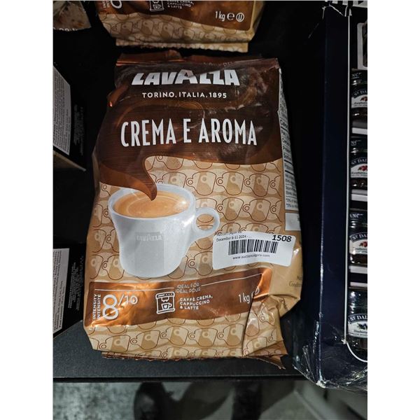 Lavazza Crema E Aroma Whole Bean Coffee 1 Kg