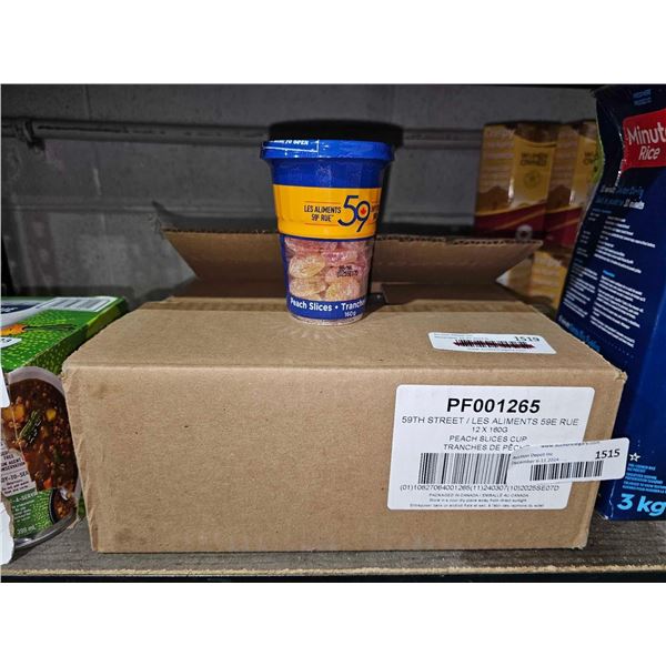 59th Street Peach Slices (12 x 160g)