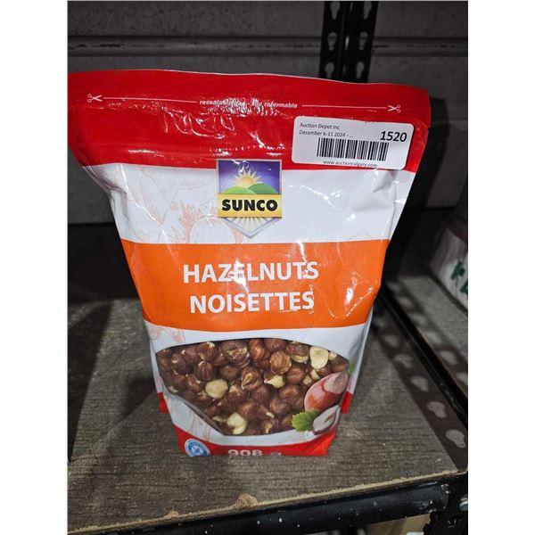 Sunco Hazelnuts 908g