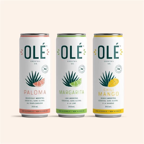 Olé Cocktails Non-Alcoholic Beverage (18x355ml, Variety Pack)