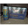Image 2 : Monster Energy Punch, Aussie Style Lemonade, 473mL Cans, Pack of 12