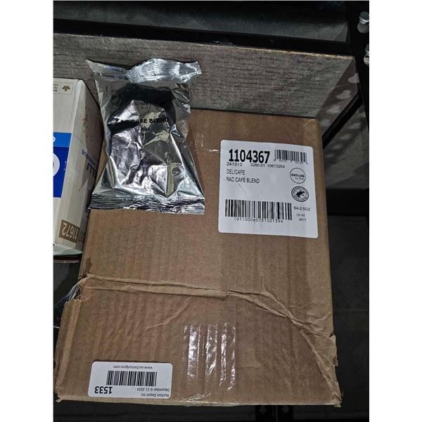 Delicafe RAC Cafe Blend Individual Pot Pouches - 64x2.5Oz
