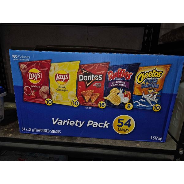 Frito Lay Variety Pack, 50 Bags 1.512 KG