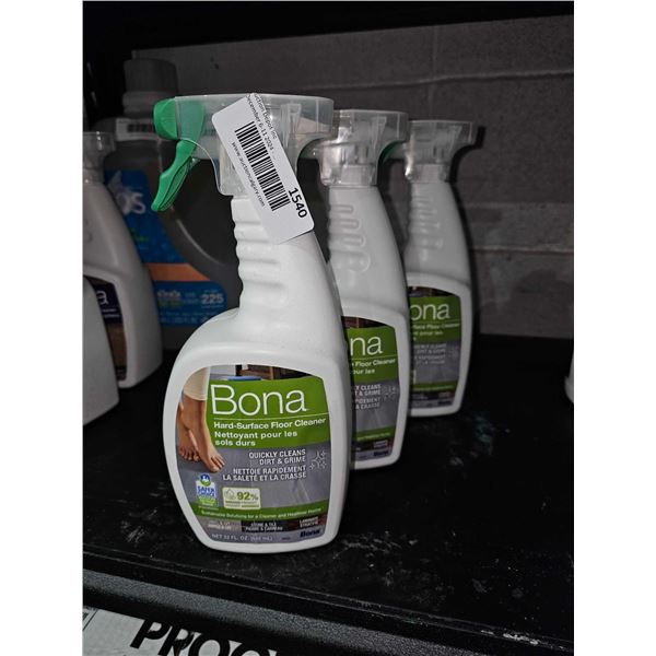 Bona Hard Surface Floor Cleaner 3x946ml