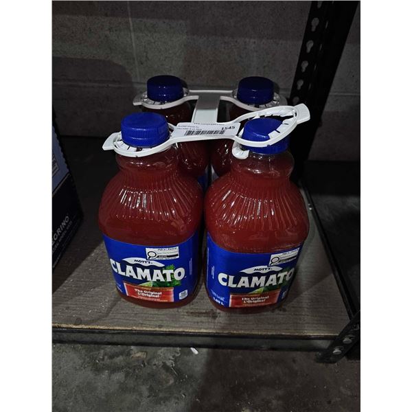 Mott's Clamato Original Tomato Beverage 4x1.89L