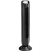 Image 1 : Seville Classics UltraSlimline Indoor Bladeless Oscillating Tower Fan Quiet Cooling LED Display Spac
