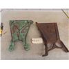 Image 1 : 2 Cast Implement Seed Box Covers (1) Emerson (1) Beaver