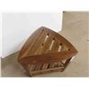 Image 2 : Triangular Shaped Stand 17 1/2'' High x Up To 18'' x Up 