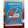 Image 2 : Graded 1979-80 Winnipeg Jets Unmarked Team Checklist 