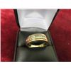 Image 2 : 10kt Gold + Diamond Ring Size 10 1/2 , 5.9 Grams