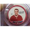 Image 2 : 1960 Shiriff Coins #28 B.B. Geoffrion  PSA 10 