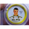 Image 2 : 1962 Shiriff Coins #44 Jean-Guy Talbot All Star  PSA 10 