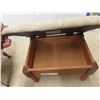 Image 8 : 2 Ottomans 10'' x 16'' x 14'' & 10'' x 15'' x 11'' with Hinged