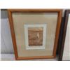 Image 2 : 5 Framed Pictures - Largest os 11'' x 11'' 