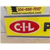 Image 2 : CIL Paint Fiberglass Sign 13'' x 119'' 