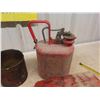 Image 2 : Cast Implement Tool Box , Gas Can , Standard Gofer Poison Can