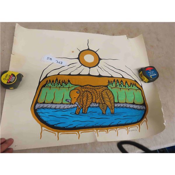 Native Art 19'' x 24'' 