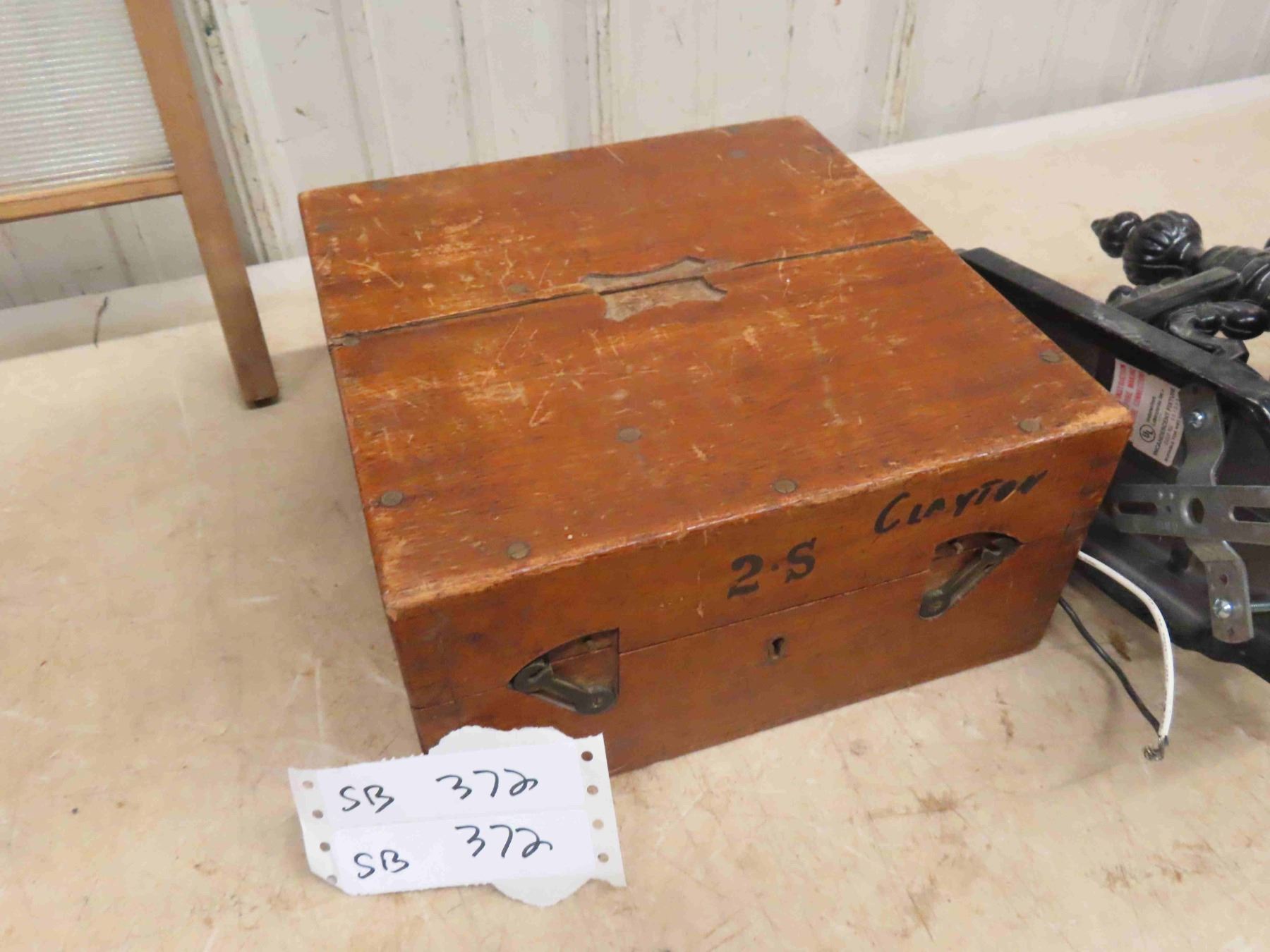 Washboard Ringer Washboard , Wood Telephone Ringer Box, Microscope/Survey