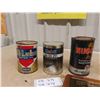 Image 2 : 3 Quart Oil Cans : Mobil Jet Oil with Product , 1 Tire Lube,