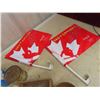 Image 8 : Canada Dry Santa Clause Cardboard Sign 14'' x 14'' , Household
