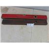 Image 1 : 2 Vintage Stanley Wood Levels 28'' + 30'' Long 