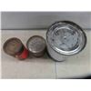 Image 2 : 3 Vintage Cans : Esso MP Grease, Texaco 5lbs Grease, 