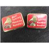 Image 2 : 2 Vintage Metal Tins with Gramophone Needles 