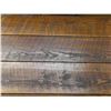 Image 8 : Solid Wood Plank Style Industrial-Look Table 90'' x 34'' x 31'' H 