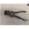Image 2 : Vintage Tools : Blacksmith Tongs , Wrench, Can Opener, 