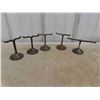 Image 2 : (5) 3 1/2'' H Brass Holders? Black Desk Rotary Phone, Boat