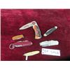 Image 1 : 6 Jack Knives - Single , Multi Blade 