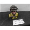 Image 1 : Dinah Mechanical Cast Iron Bank 5'' Tall 