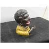 Image 5 : Dinah Mechanical Cast Iron Bank 5'' Tall 