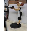 Image 1 : Millie the Maid Statue Server 32'' Tall - Small Crack on Ankle