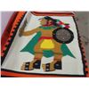 Image 2 : Decorative Rug/Tapestry 81'' x 50'' 