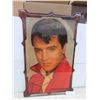 Image 1 : Handsome Elvis Presley Colored Photo on Large Decoupage