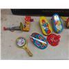 Image 2 : 55 Vintage Tin Holiday Party Noise Makers - Some Have Woolworths