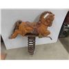Image 1 : Vintage Playground Horse Ride Metal Spring Coil Approx. 29'' x 15'' x