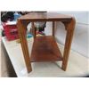 Image 2 : End Table with Bottom Shelf 25'' x 14'' x 18'' H 